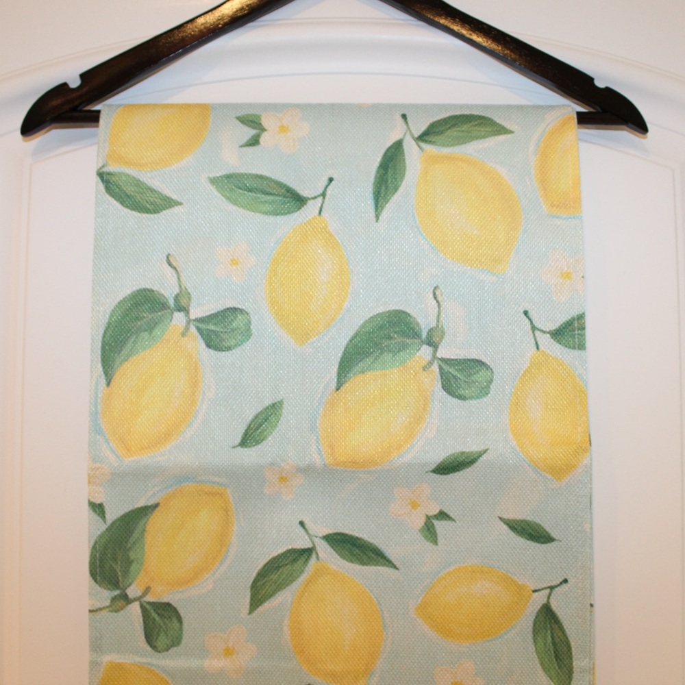 Lemons table runner (13” x 120”) (NWOT) - Picture 2 of 7